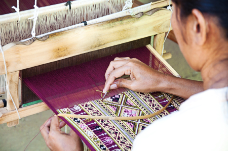 La technique de tissage Jok